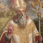 São Basílio, por Alonso Sanchez Coello – Basílica de São Lourenço, El Escorial (Espanha) – Foto: Francisco Lecaros