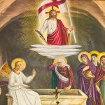 A Ressurreição do Senhor, por Fra Angélico – Basílica Nossa Senhora do Rosário, Caieiras (Brasil) – Foto: Thiago Tamura Nogueira