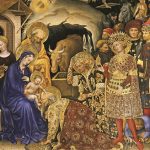 A adoração dos Reis Magos, por Gentile da Fabriano – Galleria degli Uffizi, Florença (Itália) – Foto: Reprodução