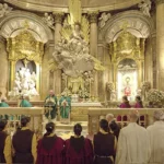 Espanha – Oferenda floral a Nossa Senhora do Pilar – Basílica de Nossa Senhora do Pilar – Saragoça – Foto: Eric Salas