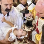 Batismo na Capela Santa Inês – Foto: Leandro Souza