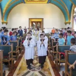 Encontro de coroinhas – Foto: Arquivo Revista