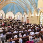 Apresentação musical na Matriz São Judas – Foto: Stephen Nami