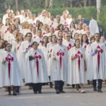 R273-AM-018_XIX Congresso Internacional de Cooperadores_Brasil_Terço processional_Casa de Formação Thabor-Caieiras_Foto-Stephen Nami