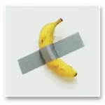 “Comedian”, por Maurizio Cattelan – Foto: Reprodução