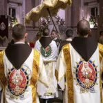 Tríduo Pascal com os Arautos – Portugal – Quinta-feira Santa – Basílica de Nossa Senhora do Sameiro – Braga – Foto: Nuno Moura