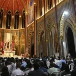 282-AM-023_Tríduo Pascal com os Arautos_Brasil_Vigília Pascal – Igreja Nossa Senhora do Triunfo (em construção)_Joinville_Foto-Douglas Esteves