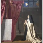 A harmonia entre a experiência mística de Santa Juliana e o discernimento das autoridades assegurou que a proposta da nova solenidade fosse recebida como doutrina para o bem de toda a Igreja – “Visão de Santa Juliana de Mont-Cornillon”, por Philippe de Champaigne – Instituto de Belas Artes Barber, Birmingham (Inglaterra) – Foto: Reprodução﻿﻿﻿