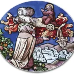 Santo Elias é arrebatado em um carro de fogo diante de Eliseu – Convento Monte Carmelo, Haifa (Israel) – Foto: Gustavo Kralj