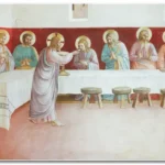 Muito mais do que um memorial, a Missa é a renovação do sacrifício do Calvário, instituída por Nosso Senhor durante a Santa Ceia quando disse: “Isto é o meu Corpo que é dado por vós; fazei isto em memória de Mim” – Santa Ceia, por Fra Angélico – Museu São Marcos, Florença (Itália) – Foto: Reprodução﻿﻿﻿