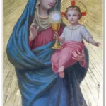 Os ministros ordenados devem, pois, unir seus corações a Maria Santíssima, a fim de serem, graças à sua infalível intercessão, um só sacerdote e uma só vítima com Jesus – Nossa Senhora do Santíssimo Sacramento – Igreja de São Cláudio e Santo André dos Borguinhões, Roma – Foto: Reprodução﻿﻿﻿