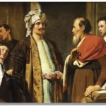 “Eliseu recusa os presentes de Naamã”, por Pieter de Grebber – Coleção privada – Foto: Reprodução﻿﻿﻿