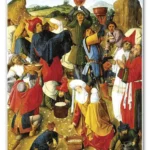 “A colheita do maná” – Museu da Cartuxa de Douai (França) – Foto: Reprodução