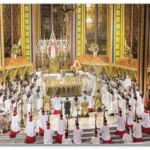 No dom inestimável da Eucaristia, cada uma das pré-figuras encontra seu verdadeiro significado – Missa na Basílica Nossa Senhora do Rosário, Caieiras (SP) – Foto: Leandro Souza