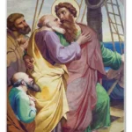 O querer bem dos amigos, na perspectiva cristã, não é senão um vestígio da pericórese trinitária, modelo divino da verdadeira amizade – São Paulo se despede dos efésios – Basílica de São Paulo Extramuros, Roma – Foto: Reprodução﻿﻿﻿
