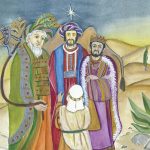 I Magi d’Oriente – Illustrazione: Elizabeth Bonyun