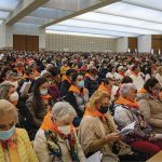 Portogallo – Il Santuario di Fatima ha accolto il 23 aprile i circa ottomila pellegrini che hanno partecipato al XVII Incontro Nazionale degli Araldi del Vangelo. Il programma è culminato con la Santa Messa presieduta da Mons. Francisco Senra Coelho, Arcivescovo di Evora, nella Basilica della Santissima Trinità. – Foto: Nuno Moura