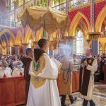Colombia – Il 20 luglio, persone provenienti da diverse parti del Paese hanno potuto partecipare a un congresso mariano tenutosi nella Chiesa di Nostra Signora di Fatima, a Tocancipá. Oltre alle conferenze, c’è stata una solenne incoronazione della Statua Pellegrina del Cuore Immacolato di Maria, la benedizione del Santissimo Sacramento e la Santa Messa. – Foto: Jesse Arce