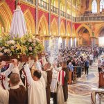 Colombia – Il 20 luglio, persone provenienti da diverse parti del Paese hanno potuto partecipare a un congresso mariano tenutosi nella Chiesa di Nostra Signora di Fatima, a Tocancipá. Oltre alle conferenze, c’è stata una solenne incoronazione della Statua Pellegrina del Cuore Immacolato di Maria, la benedizione del Santissimo Sacramento e la Santa Messa. – Foto: Jesse Arce