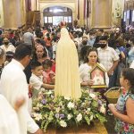Ojo Caliente – Messico – Missioni mariane tenutesi nelle città di Tuxpan, Ojo Caliente e Calvillo hanno riunito intorno alla Madonna i coordinatori dell’Apostolato dell’Icona Maria Regina dei Cuori. La visita della statua è stata anche un’occasione per la formazione di nuovi gruppi dell’icona. – Foto: María Emilia del Pilar
