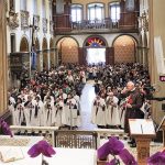 Accanto alla Patrona e Regina del Brasile – Foto: Sergio Céspedes