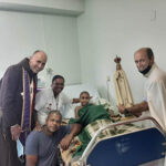 Pellegrinaggio con la Vergine di Fatima – Brasile – Ospedale Oncologico Nove de Julho – Juiz de Fora – Foto: Angélica Chagas