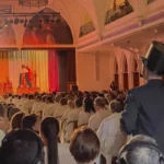 R273-AM-022_XIX Congresso Internazionale di Cooperatori_Brasile_Conferenza illustrata con scenetta_Casa di Formazione Thabor-Caieiras_Foto-Stephen Nami