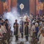 282-AM-001_Triduo Pasquale con gli Araldi_Paraguay_Giovedì Santo – Chiesa della Madre del Buon Consiglio_Ypacaraí_Foto-Xavier Jacob