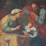 The Child Mary with St. Joachim and St. Anne – St. Romain Parish, Rouen, France – Photo: Sergio Hollmann