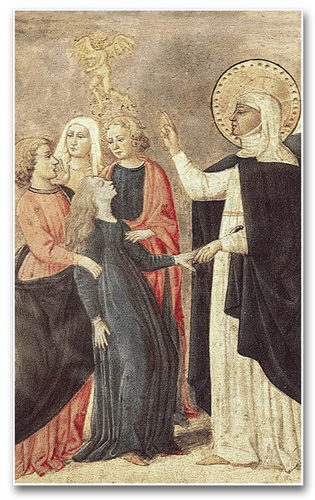 Into the Deep: St. Catherine of Siena - Medieval Woman, Model for