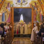 283-AM-031_Commemorations Honouring the Virgin of Fatima – Worldwide_Brazil_Basilica of Our Lady of the Rosary _Caieiras_Photo-Eduardo Injoque