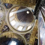 Bóveda de la capilla de Sixto V – Foto: Gustavo Kralj