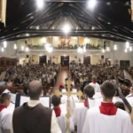 290-AM-042_Un canto de alabanza al Niño Dios (Otros países)_Paraguay_Catedral de San Blas_Ciudad del Este_Foto-Xavier Jacob