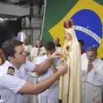 Brasil, Río de Janeiro – Brasil – Buque de guerra «Atlântico» – Río de Janeiro – Foto: Lucio Alves
